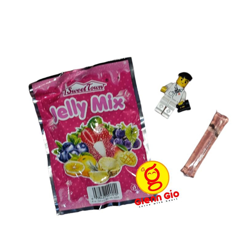 

Jeli Jelly Mix Aneka Rasa Buah Berhadiah Lego