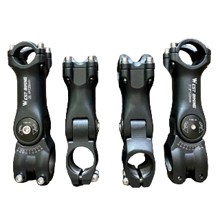 Stem Stang Sepeda West Biking Adjustable 0-60 Derajat Height Handle Diameter 25.4/31.8x100/120mm Alu
