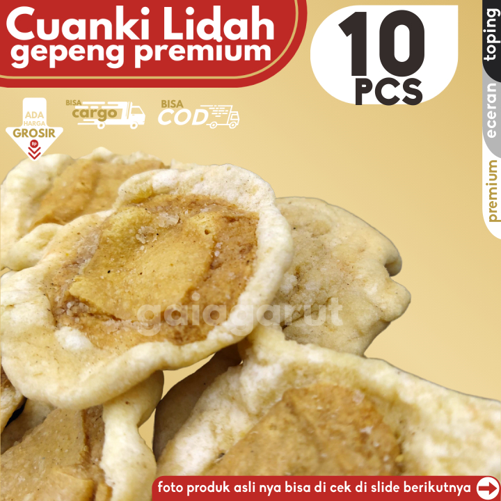 

Cuanki LIDAH BULAT GEPENG 10pcs Premium by GaiaGarut