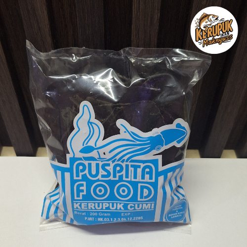 

Kerupuk Cumi Mentah Asli "Puspita Food" Khas Juwana Pati 200gram