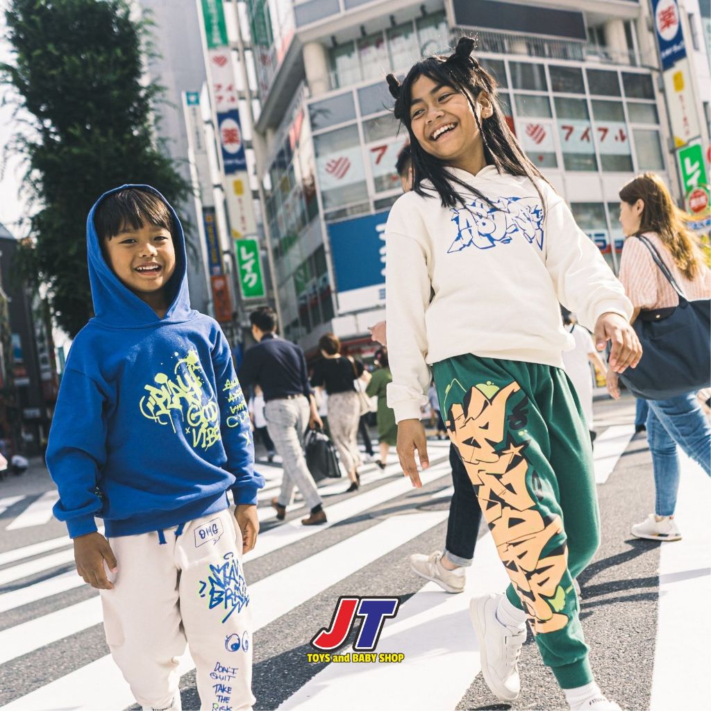 BOHO GRAFFITI HOODIE | Hoodie Anak Unisex