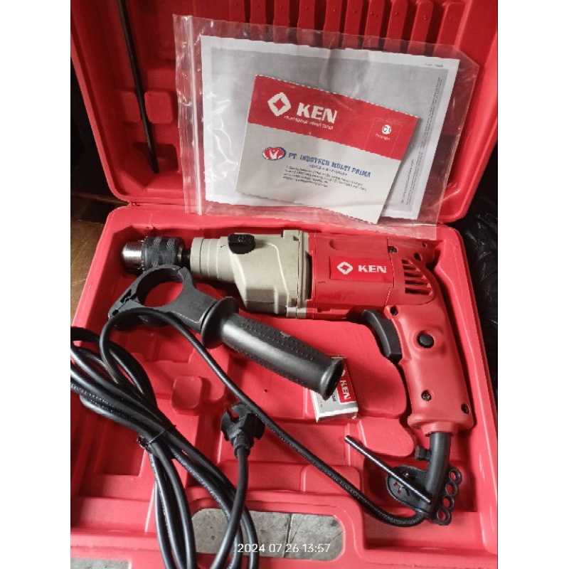 mesin bor 13mm KEN 6713ED