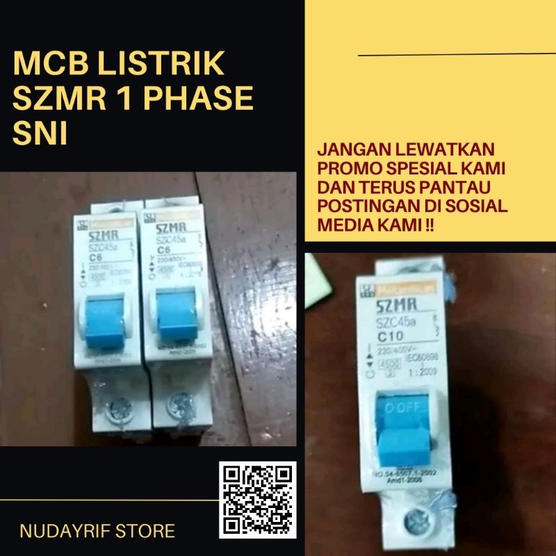 P.22_MCB LISTRIK SZMR 1 PHASE SNI