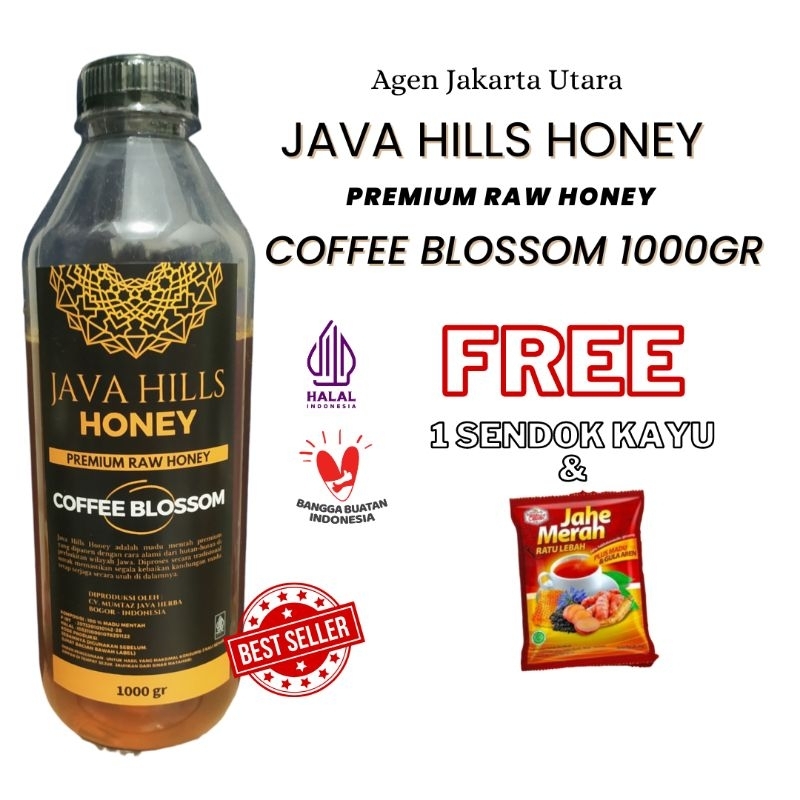 

javahills madu murni daya tahan tubuh | demam | pemanis alami mumtaz java hills honey 1000gr COD