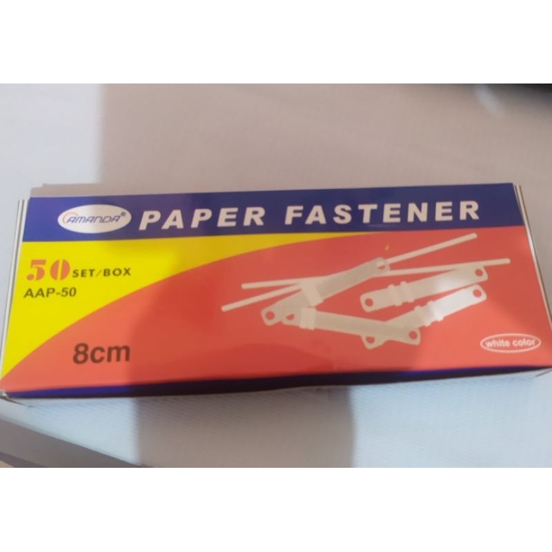 

Penjepit Kertas Paper Fastener 50set/Box