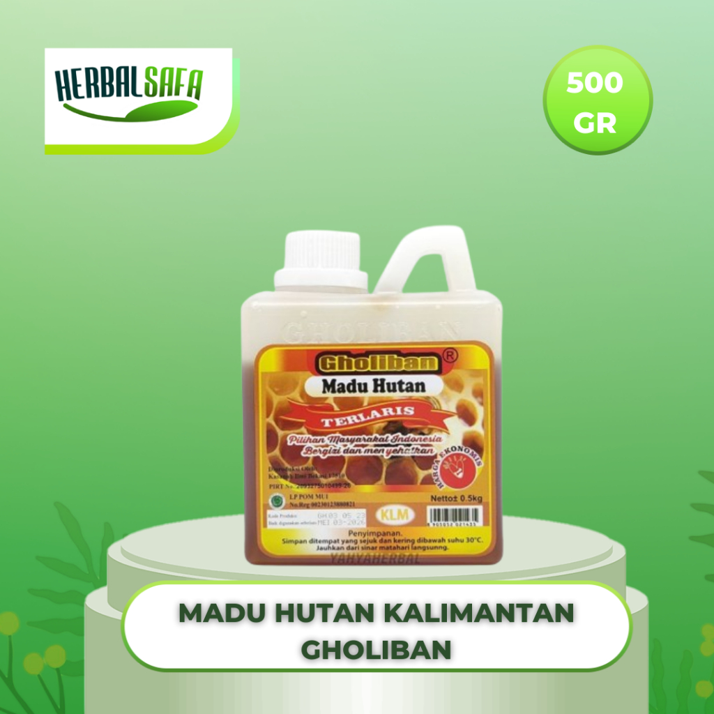 

Madu Gholiban Madu Hutan Kalimantan 500 gr