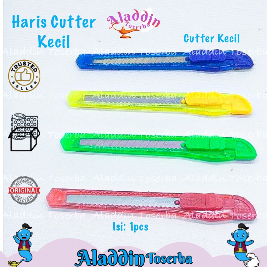 

CUTTER KECIL BESI - CUTTER KECIL - PISAU KECIL - PEMOTONG KERTAS KECIL MURAH - CUTTER KERTAS