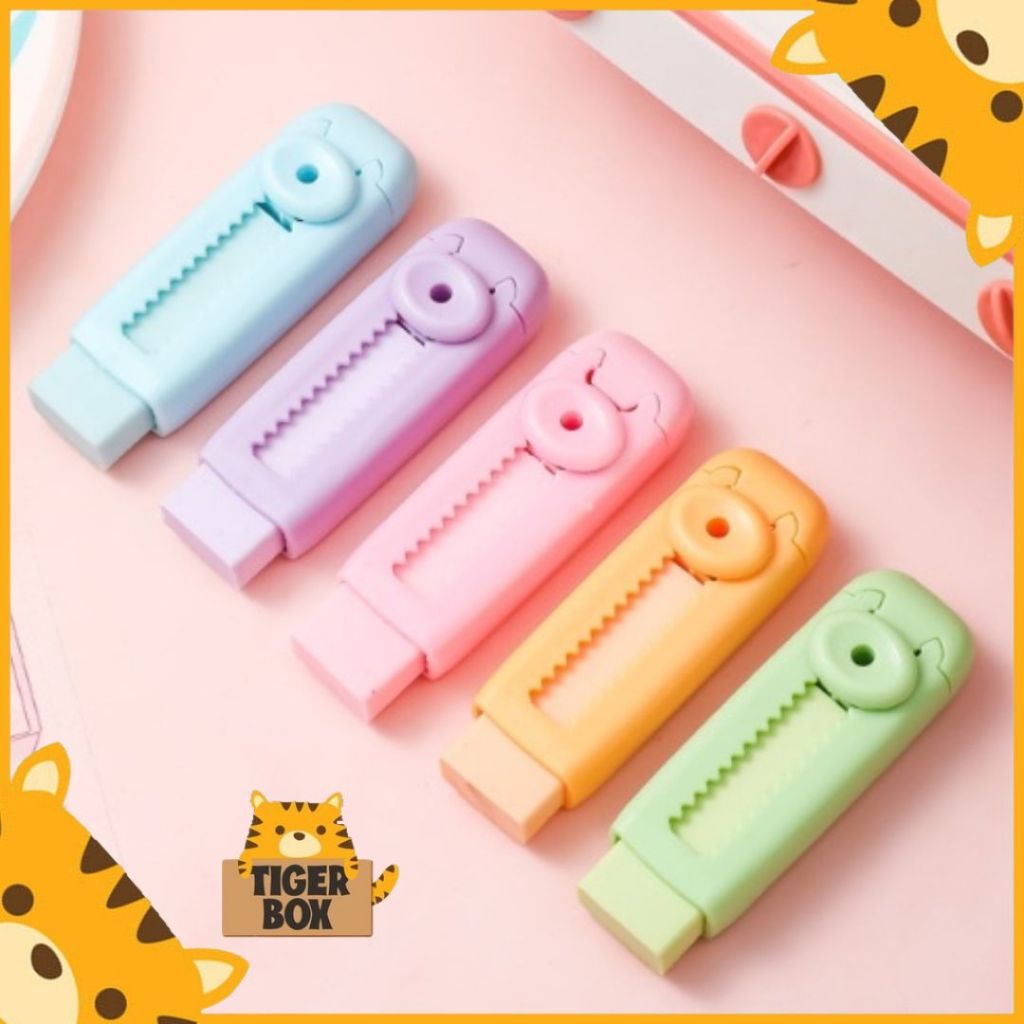 

Penghapus Mekanik Warna Lucu Sliding Eraser Penghapus Dorong