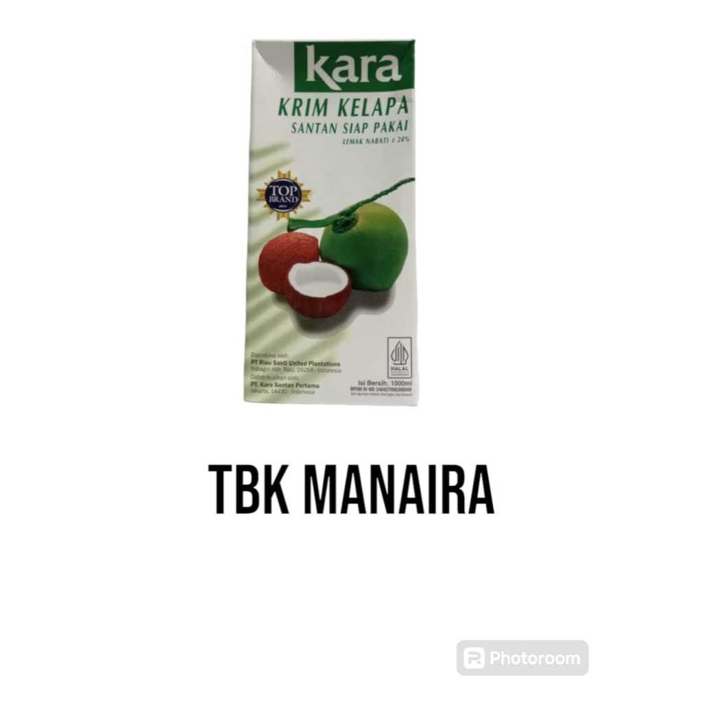 

KARA SANTAN / KRIM KELAPA 1 LITER