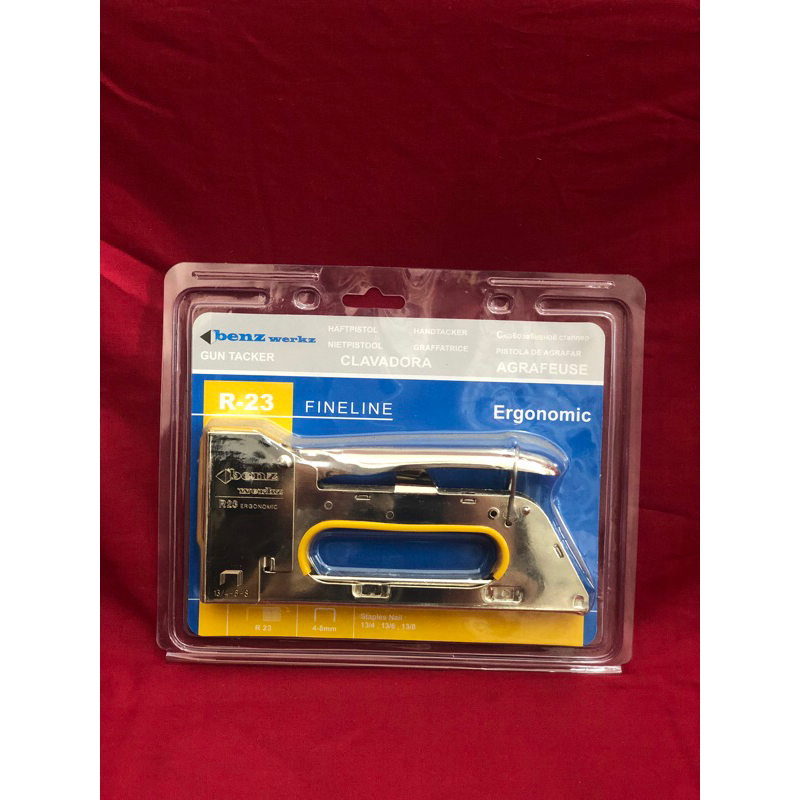 

STAPLES TEMBAK BENZ STAPLE GUN TACKER R-23 4-8mm