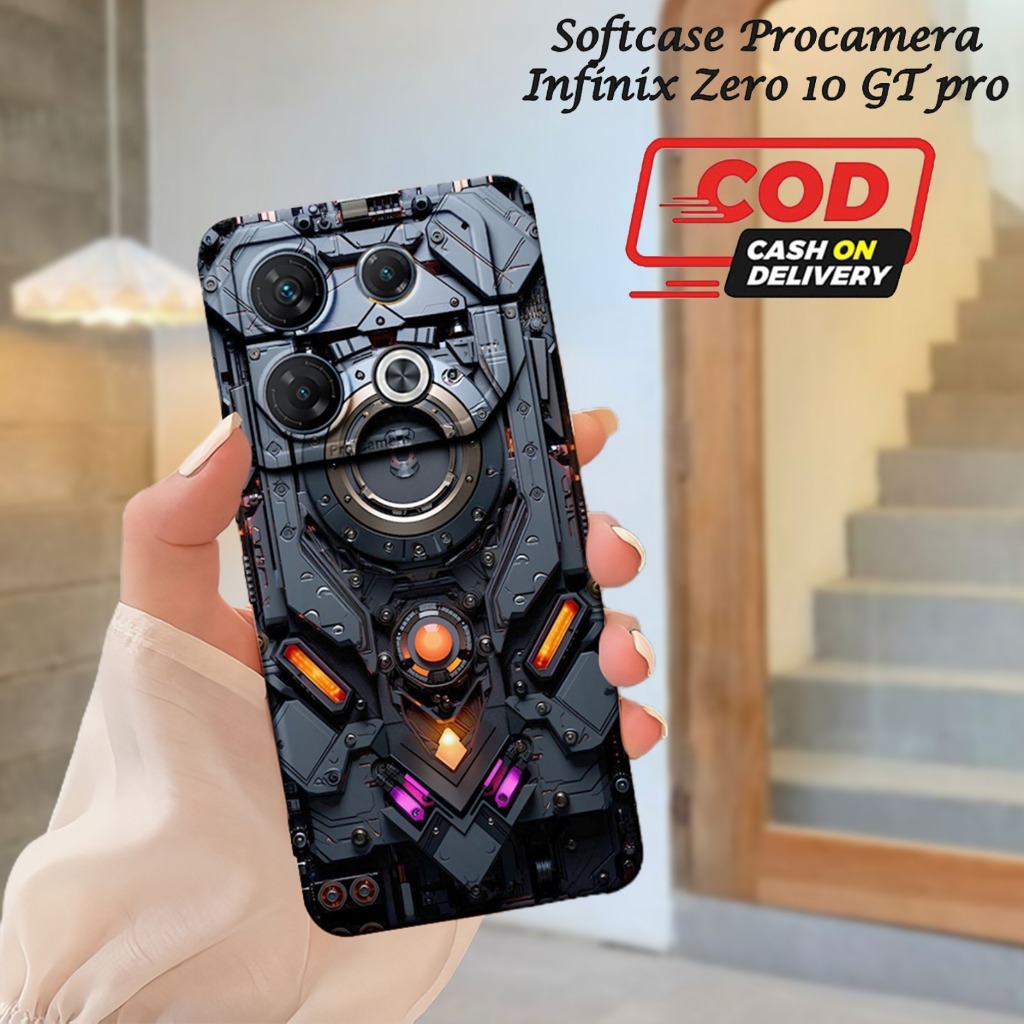 #1533 CASE INFINIX ZERO 10 GT PRO - 10 PRO - INFINIX NOTE 30 / 30 PRO SOFT CASE MOTIF ROBOT - FASHIO