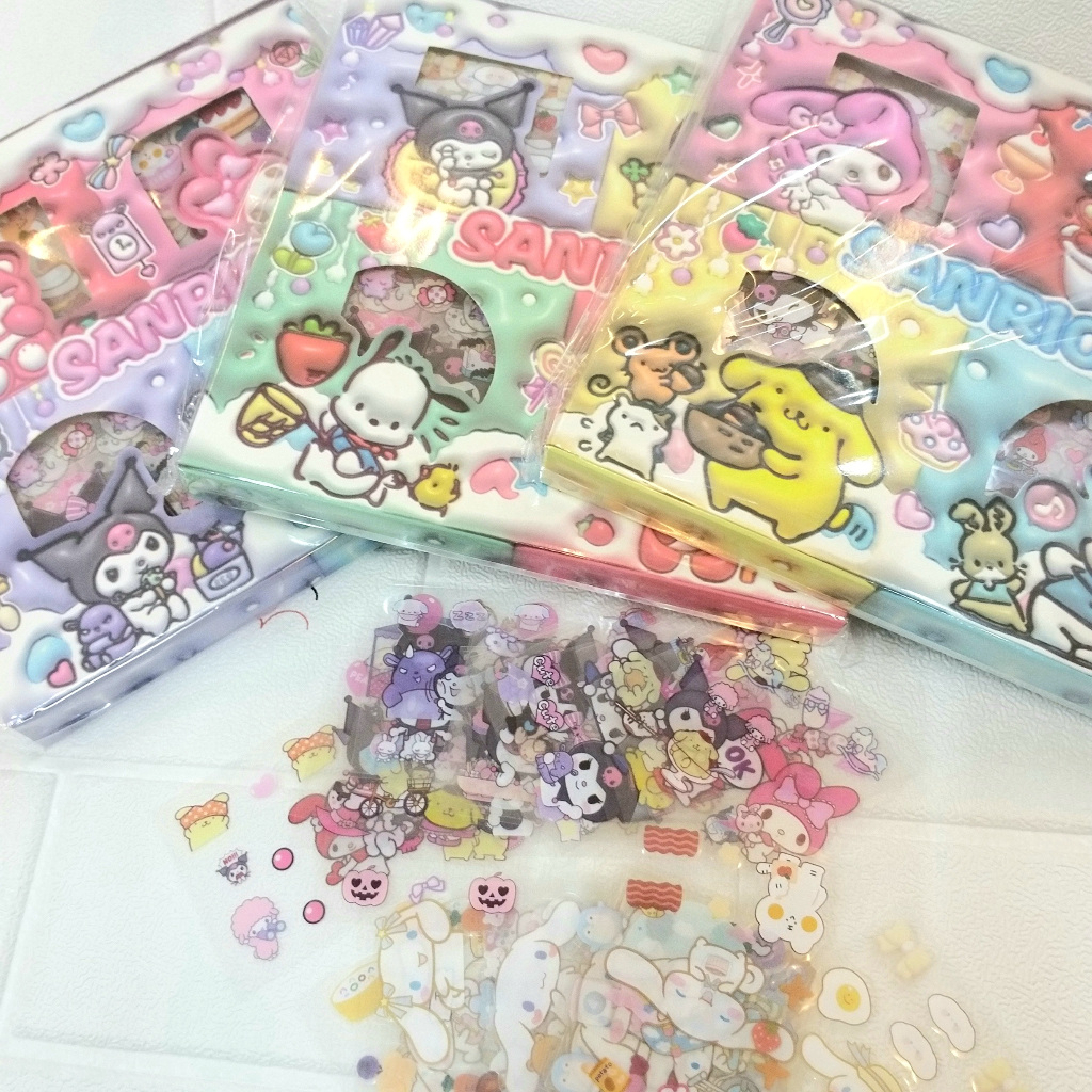 

Stiker Sanrio 100pcs//Stiker kartun