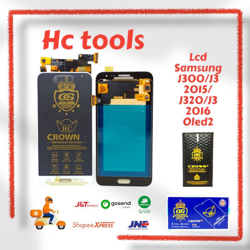 LCD TOUCHSCREEN SAMSUNG GALAXY J300 / J3 2015 / J320 / J3 2016 OLED 2