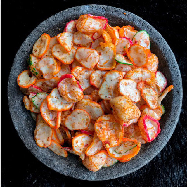 

100 gr - Kerupuk seblak pedas gurih renyah Jajanin mood