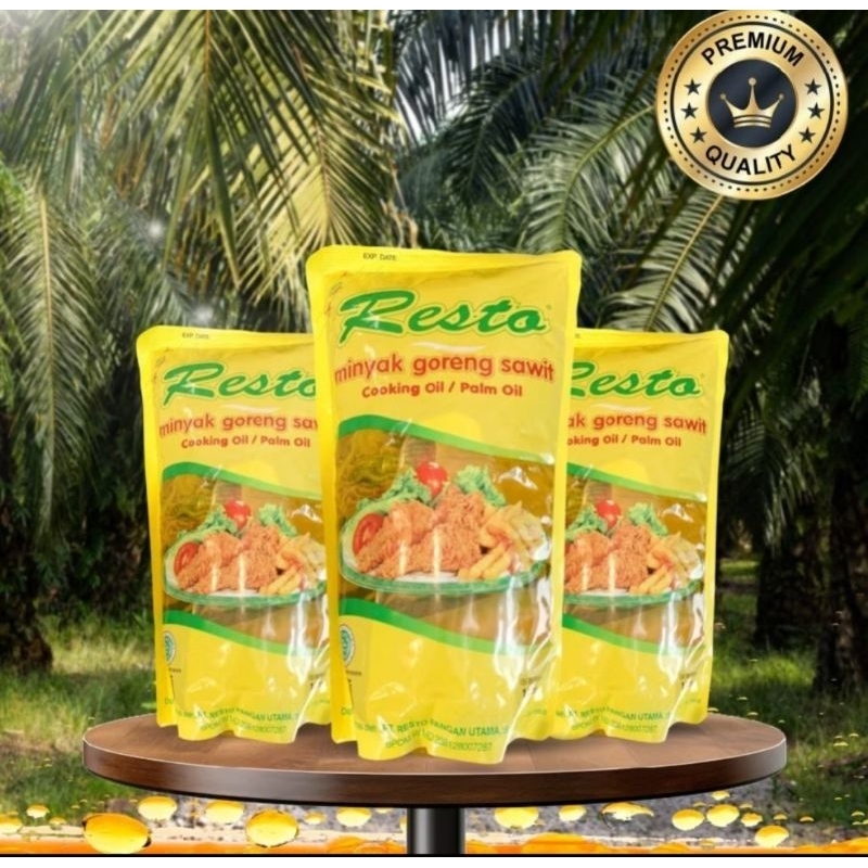 

Minyak goreng Resto kemasan pouch /minyak goreng premium
