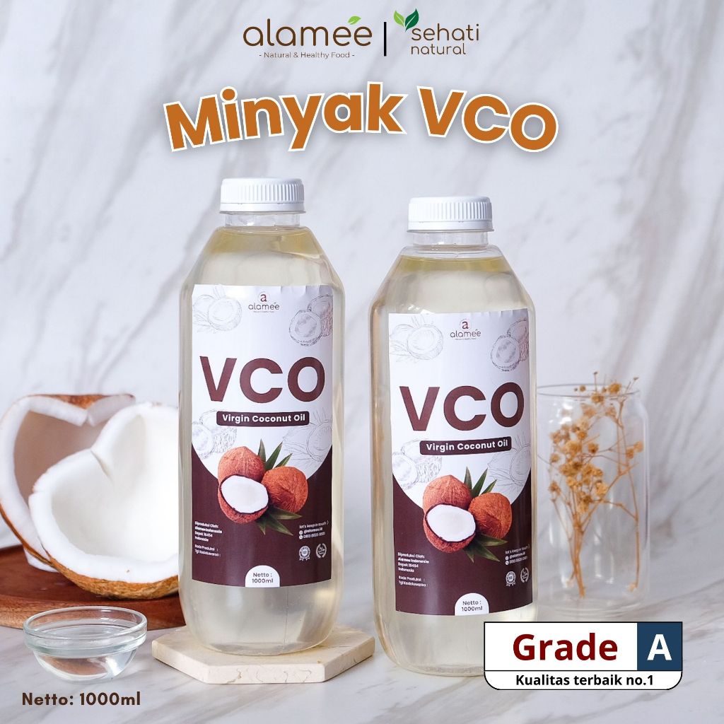 

Minyak Kelapa Murni Extra Virgin Coconut Oil VCO Asli Minyak Masak Klentik Organik Natural Kelapa