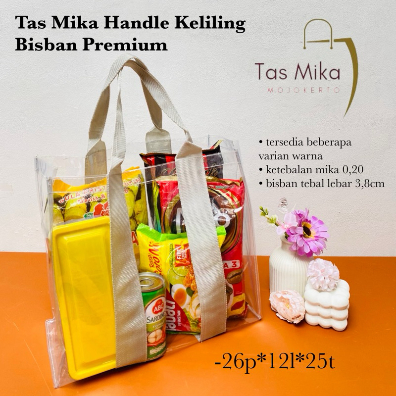 

Tas Mika Premium Uk 26*12*25 Full Bisban Keliling