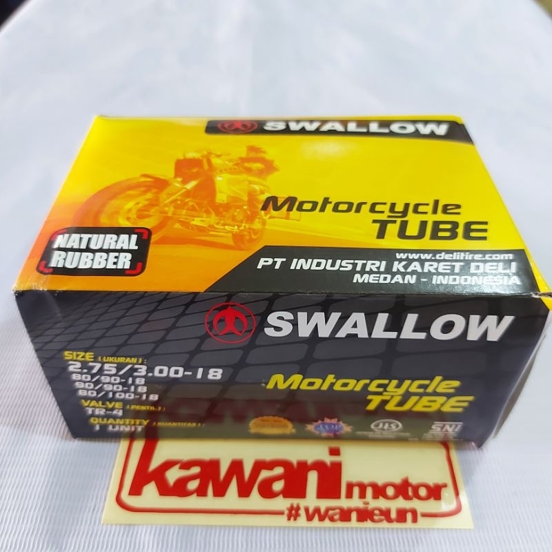 Ban Dalam motor Swallow uk 275/300-18 Ring 18