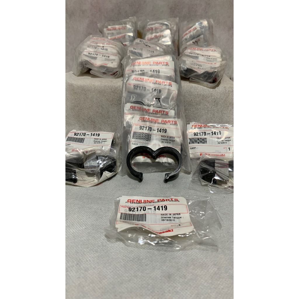 KLEM SELANG 92170-1419 CLAMP HOSE RADIATOR KAWASAKI KLX DTRACKER 250
