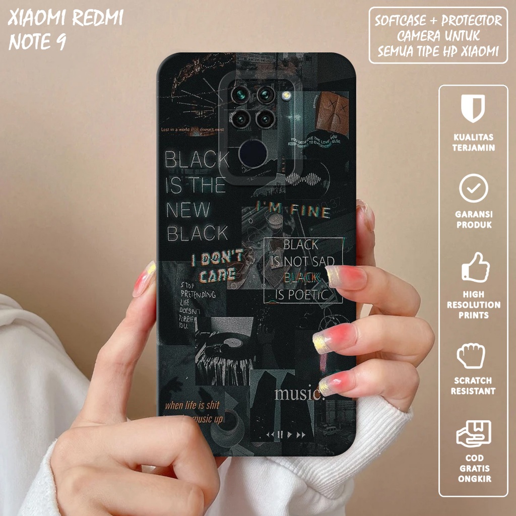 CASE XIAOMI REDMI NOTE 9 - Casing Hp XIAOMI REDMI NOTE 9 - Softcase XIAOMI REDMI NOTE 9 (AESTHETIC) 