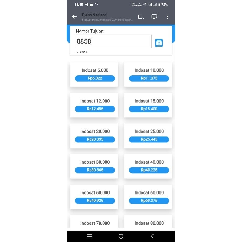 Script bukaolshop pulsa fresh