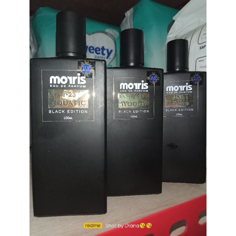 Parfum Morris varian Black Edition