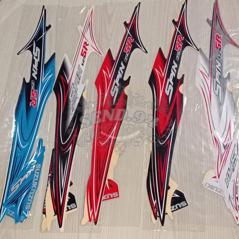 striping sticker Suzuki Spin SR 2007 2008