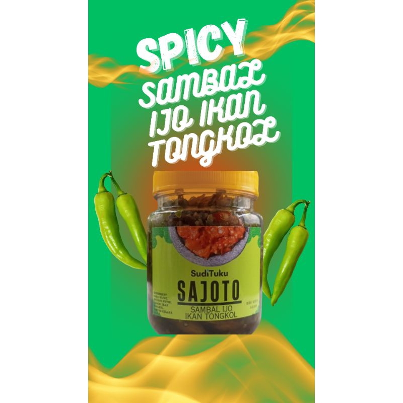 

SAMBAL IJO IKAN TONGKOL SUDITUKU - 150gram