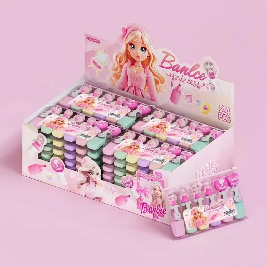 

KODE F56O Stabilo set isi 6 pcs highlighter bagus berkualitas lucu hadiah hampers
