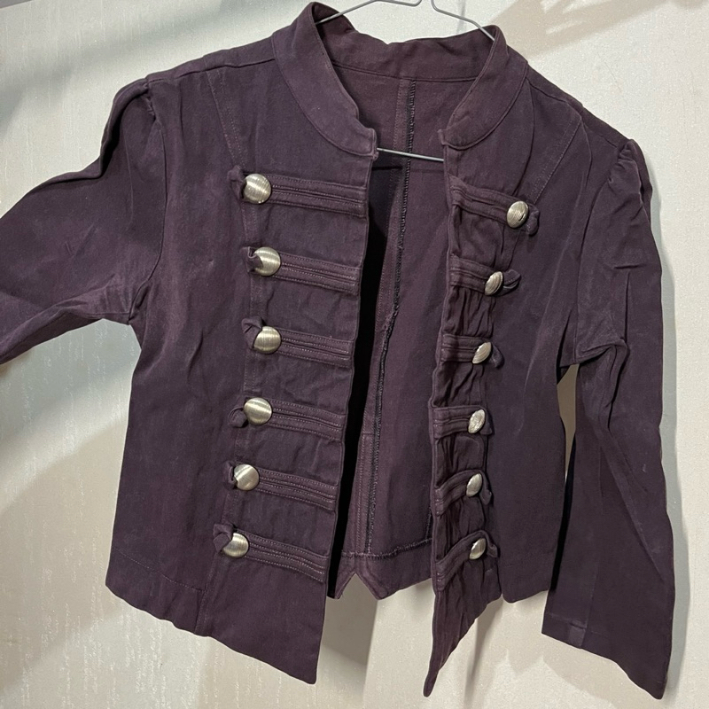 Jaket ungu (preloved)