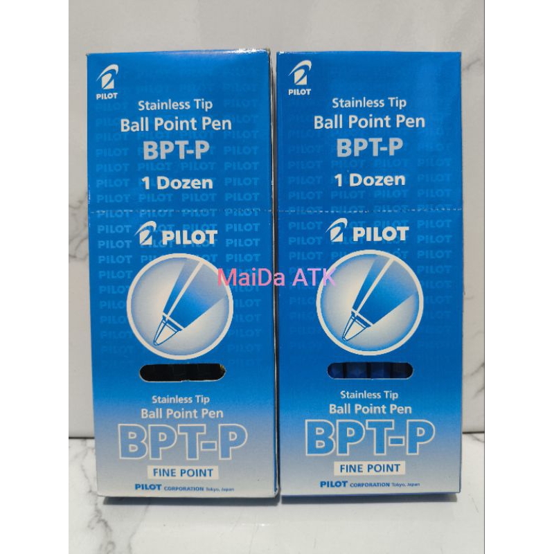 

Pulpen PILOT Hitam, Biru 1pak 12pcs