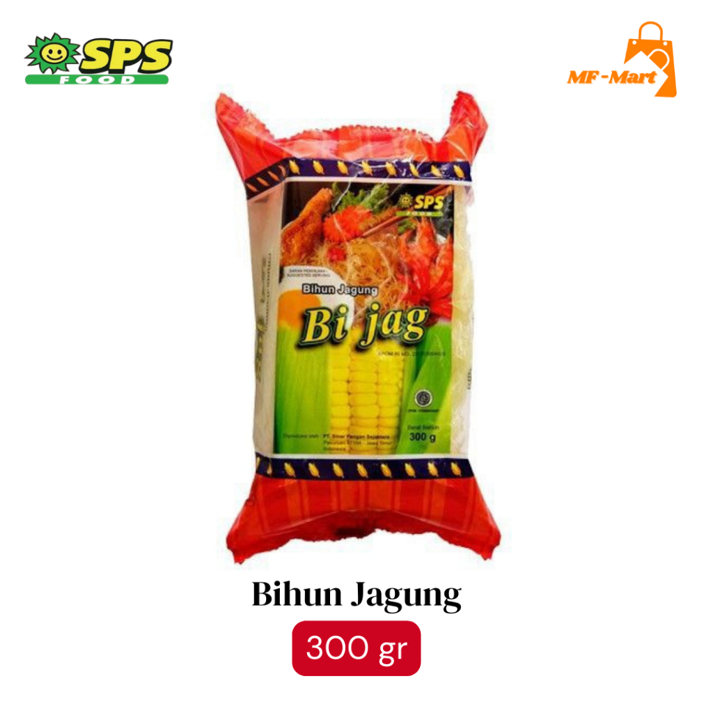 

BIJAG BIHUN JAGUNG 300 gr l MIE BIJAG 300 gr l SPS FOOD