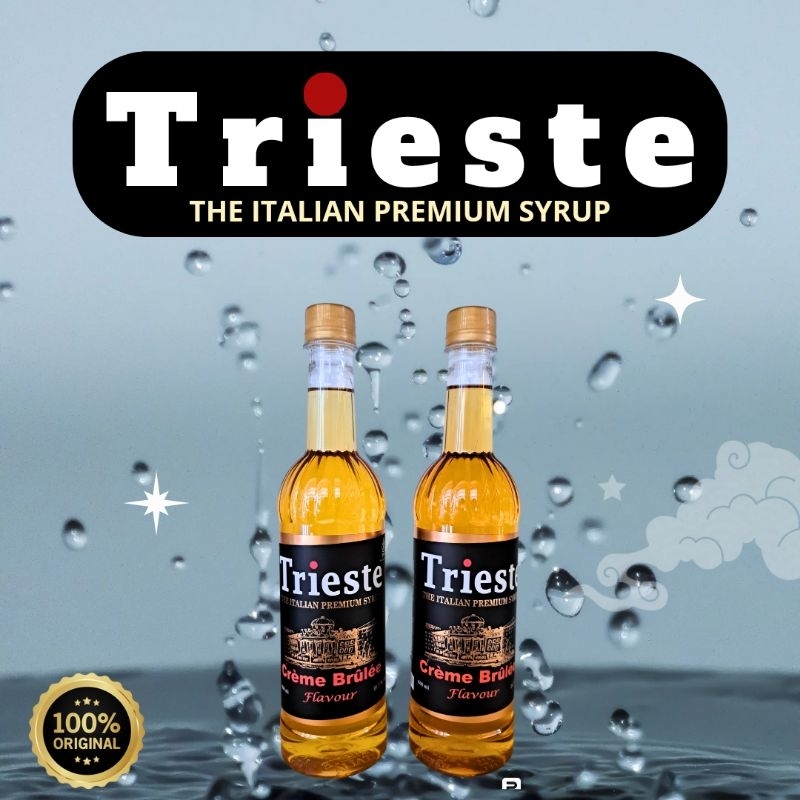 

Trieste Syrup Creme Brulee 650ml