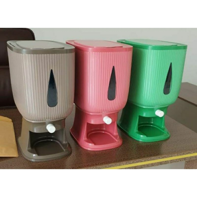 DISPENSER BERAS 10 LITER TEMPAT BERAS ANTI KUTU