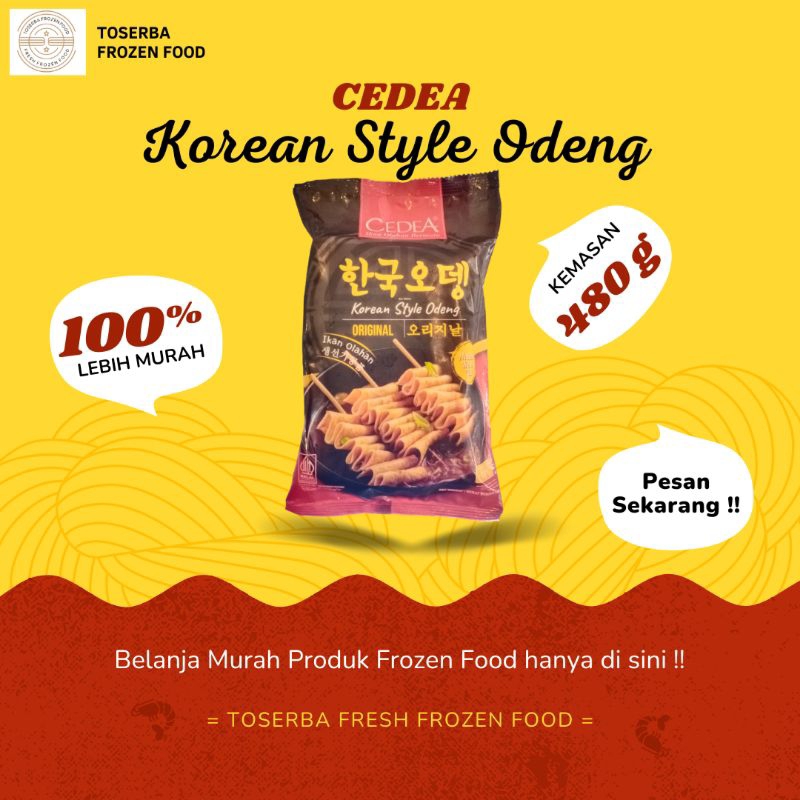 

Cedea Korean Style Odeng 480g