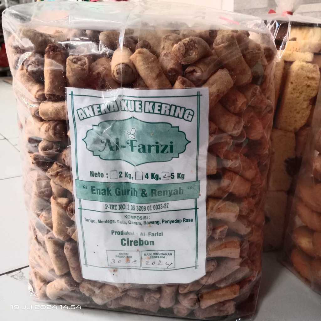 

SUMPIA RASA UDANG / SUMPIA KERING ISI ABON UDANG 5KG ASLI CIREBON