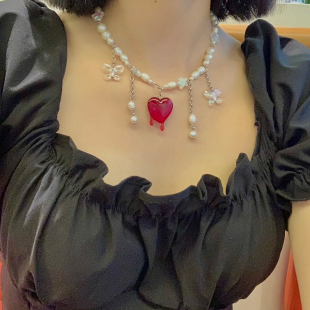 Bloody Heart Necklace