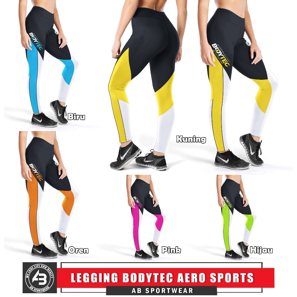 Legging Panjang Bodytec Aero AB SPORTWEAR