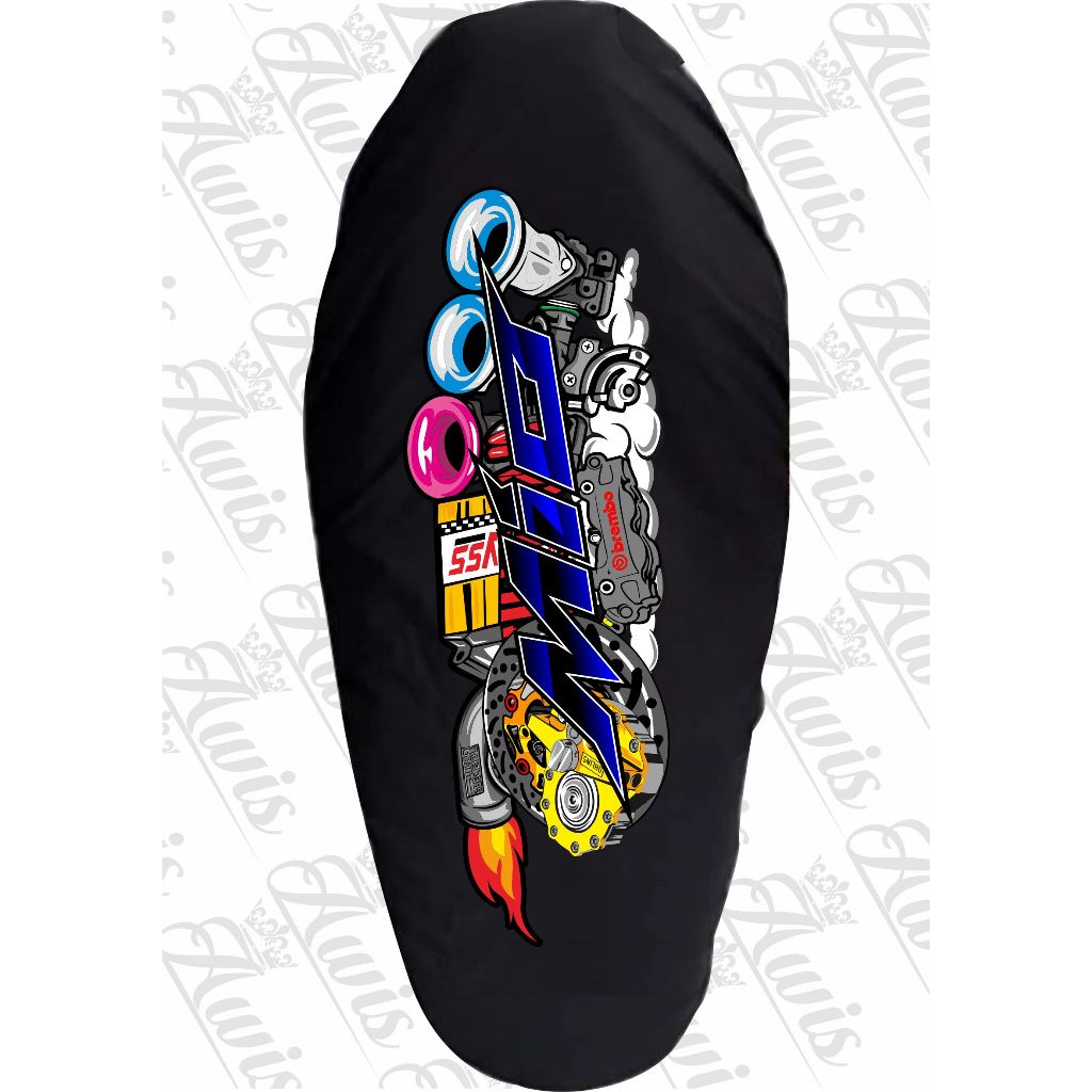 sarung jok motor mio cover jok motor mio