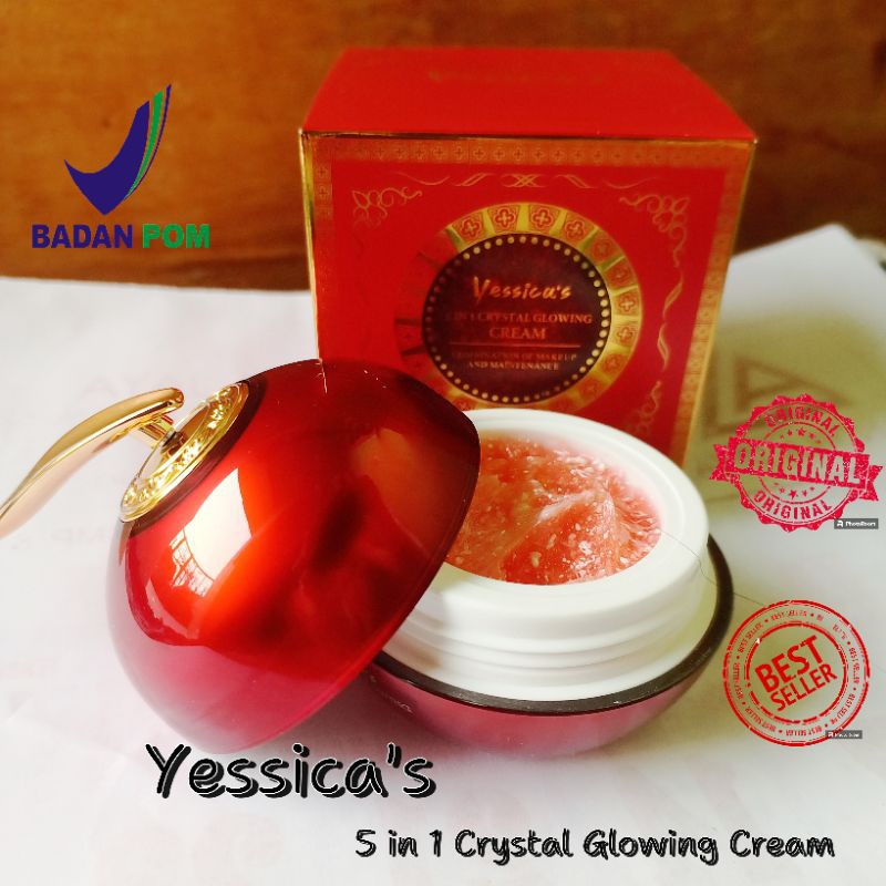 Yessicas Glowing Cream 5in1 Crystal tone up cream
