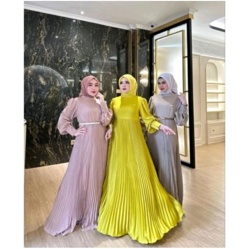SHELLASAUKIA DRESS PLISKET IMPORT PREMIUM