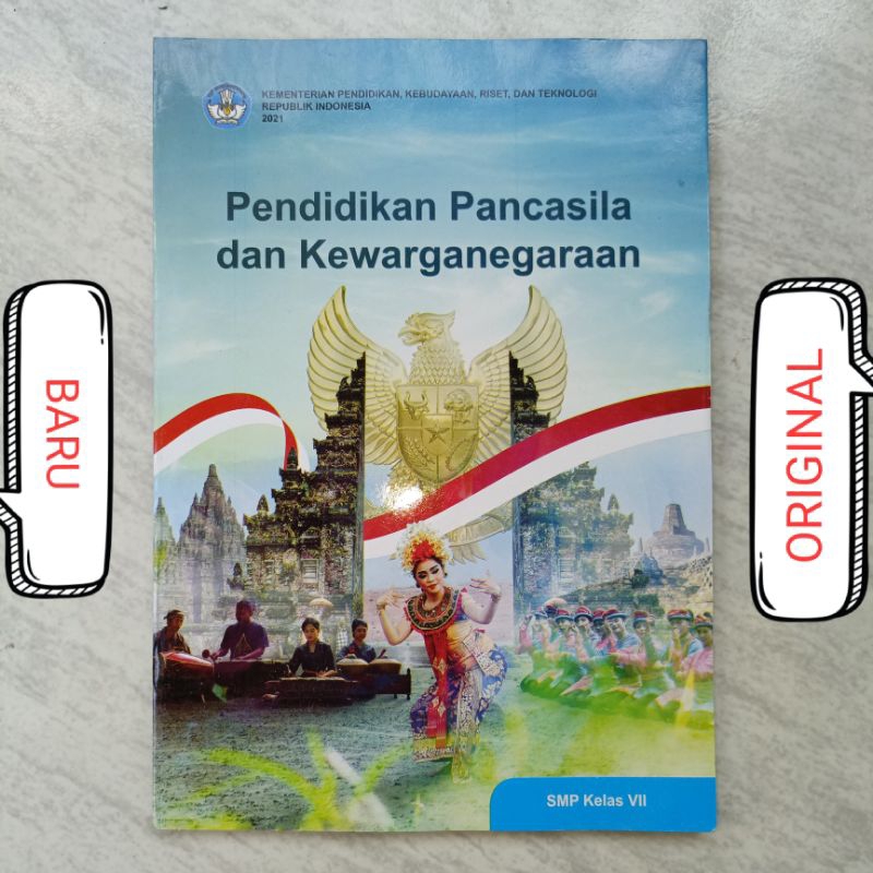 Buku Paket Pendidikan Pancasila dan Kewarganegaraan PPKN PKN kelas 7 VII 1 I SMP Kementerian Kurikul