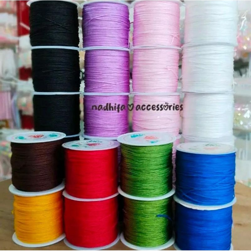 tali giok 0.8mm 40 meter/roll