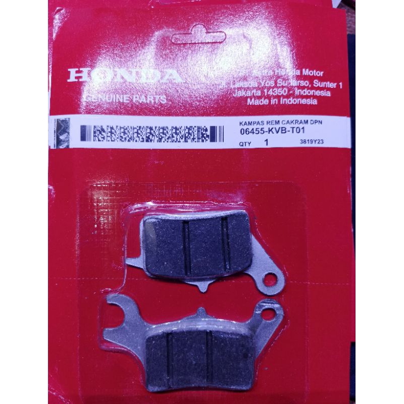 KAMPAS REM DEPAN HONDA KVB-T01