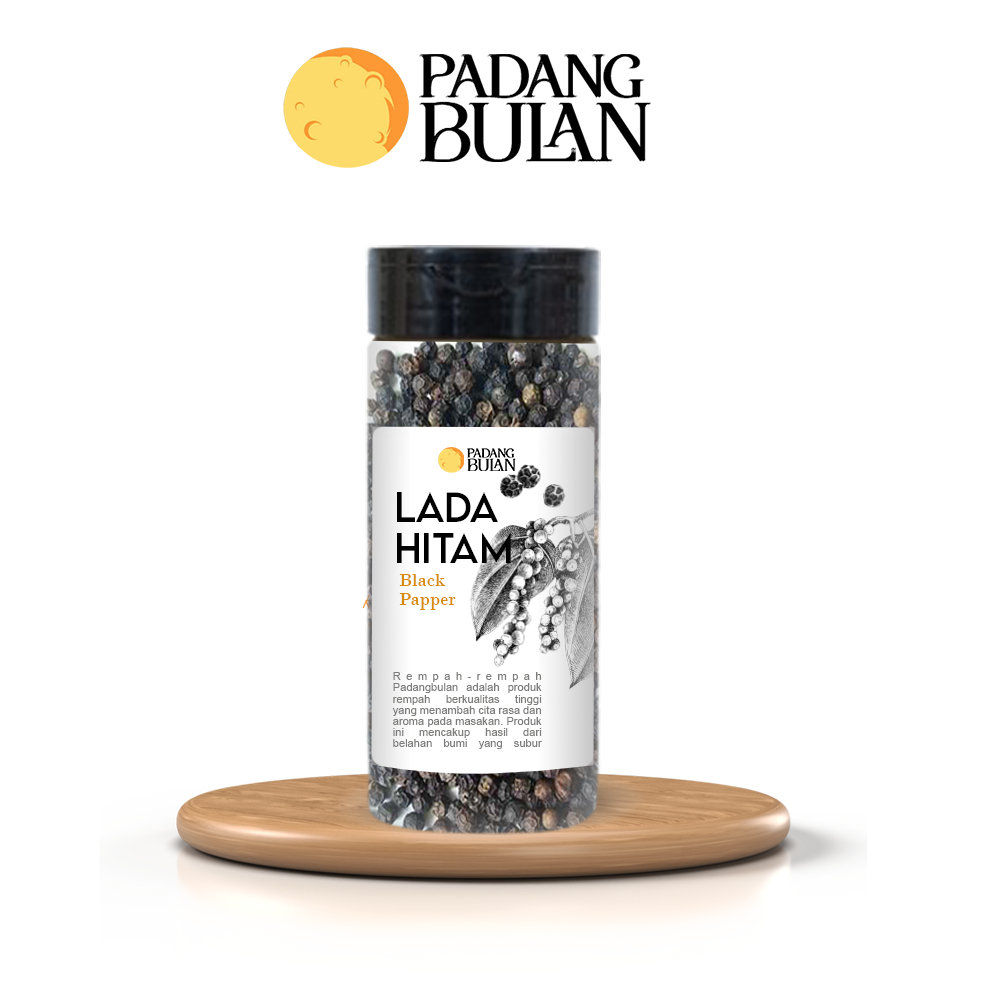 

Lada Hitam Utuh 50 Gr Premium Whole Black Pepper - Padangbulan