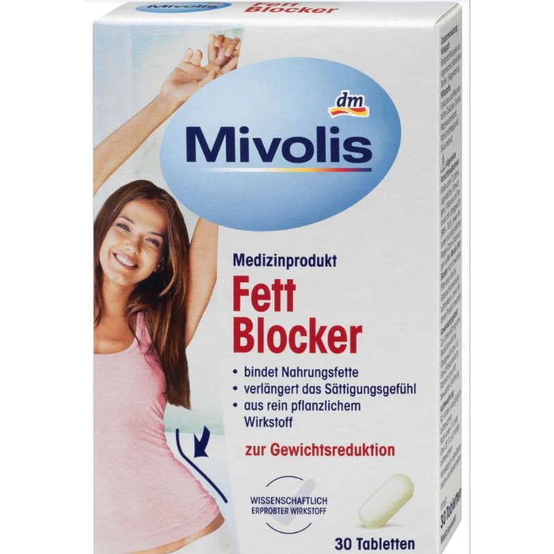 [READY STOCK] Mivolis Vitamin Untuk Diet | Mivolis Pengontrol Nafsu Makan | Mivolis Fett Blocker Ori