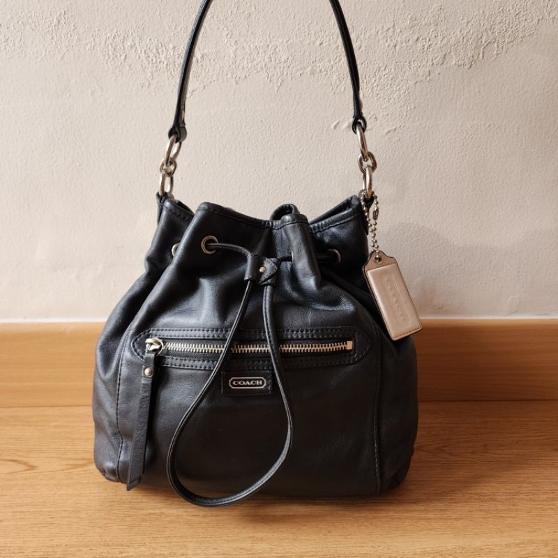 Hobo Coach Vintage Black Original Preloved