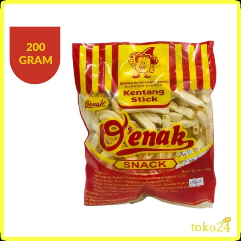 

Kentang Stick O'enak 200 gr