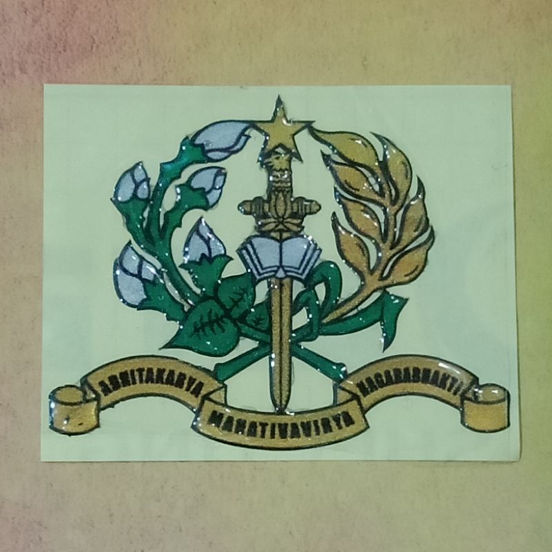 Sticker Logo AKMIL Timbul