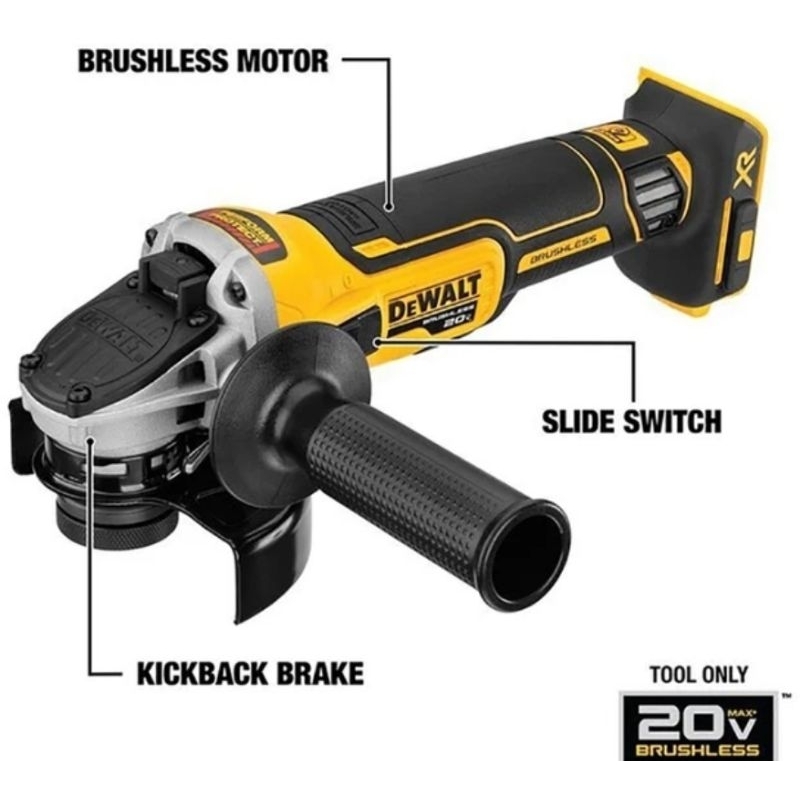 Dewalt DCG405 20v ANGLE GRINDER CORDLESS DCG405P2 DCG405N ORIGINAL